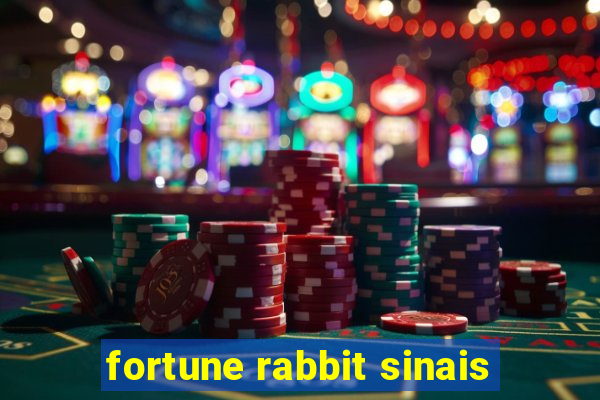 fortune rabbit sinais